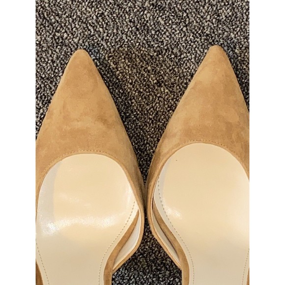 Nine West Tan Suede Heels - Picture 5 of 15